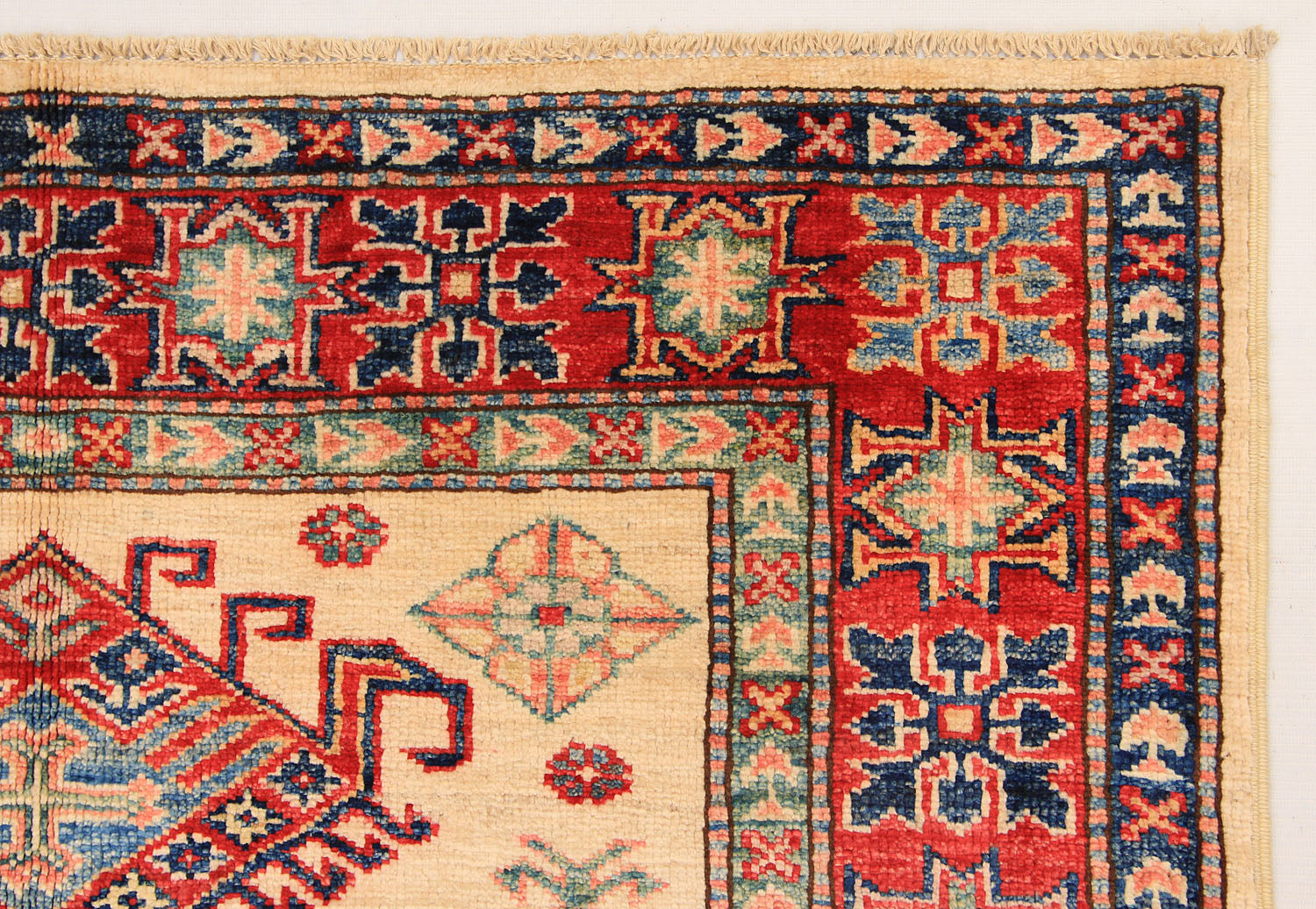 Supreme Kazak Ivory Rug PC 54471 - 1.50m X 1.05m
