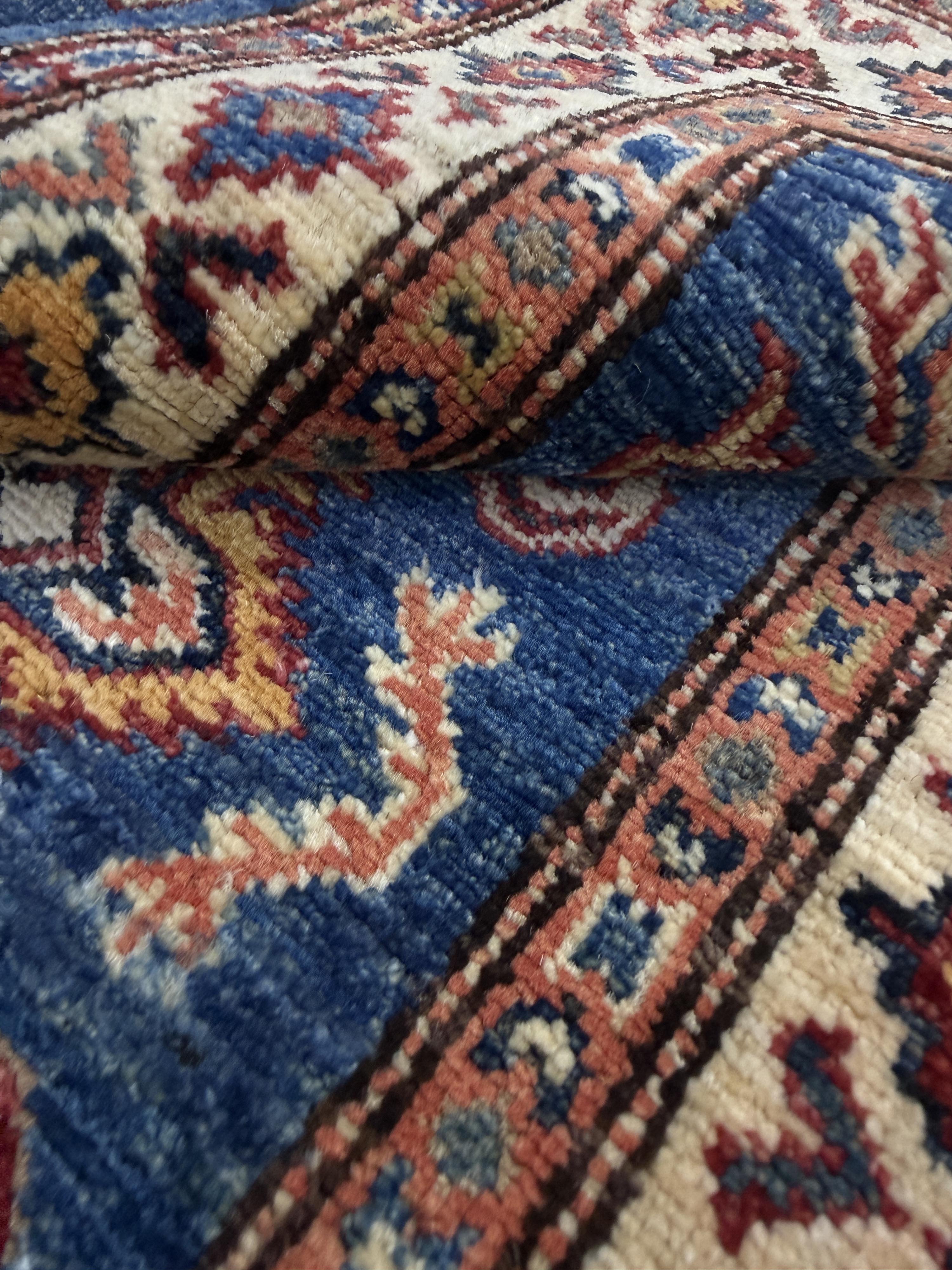 Supreme Kazak Blue Rug PC 57423 - 1.84m X 0.63m
