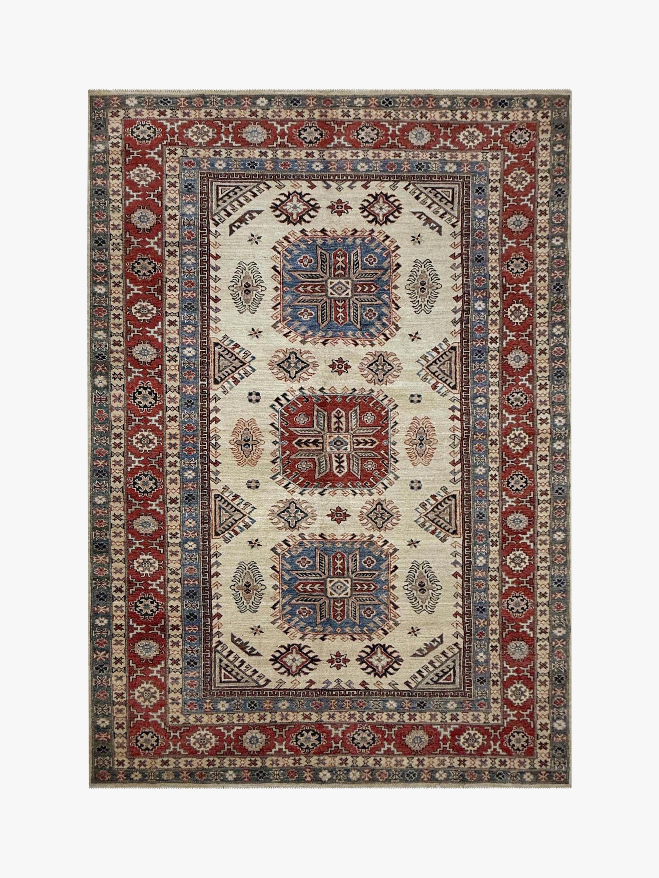 Supreme Kazak Ivory Rug PC 57424 - 2.42m X 1.67m