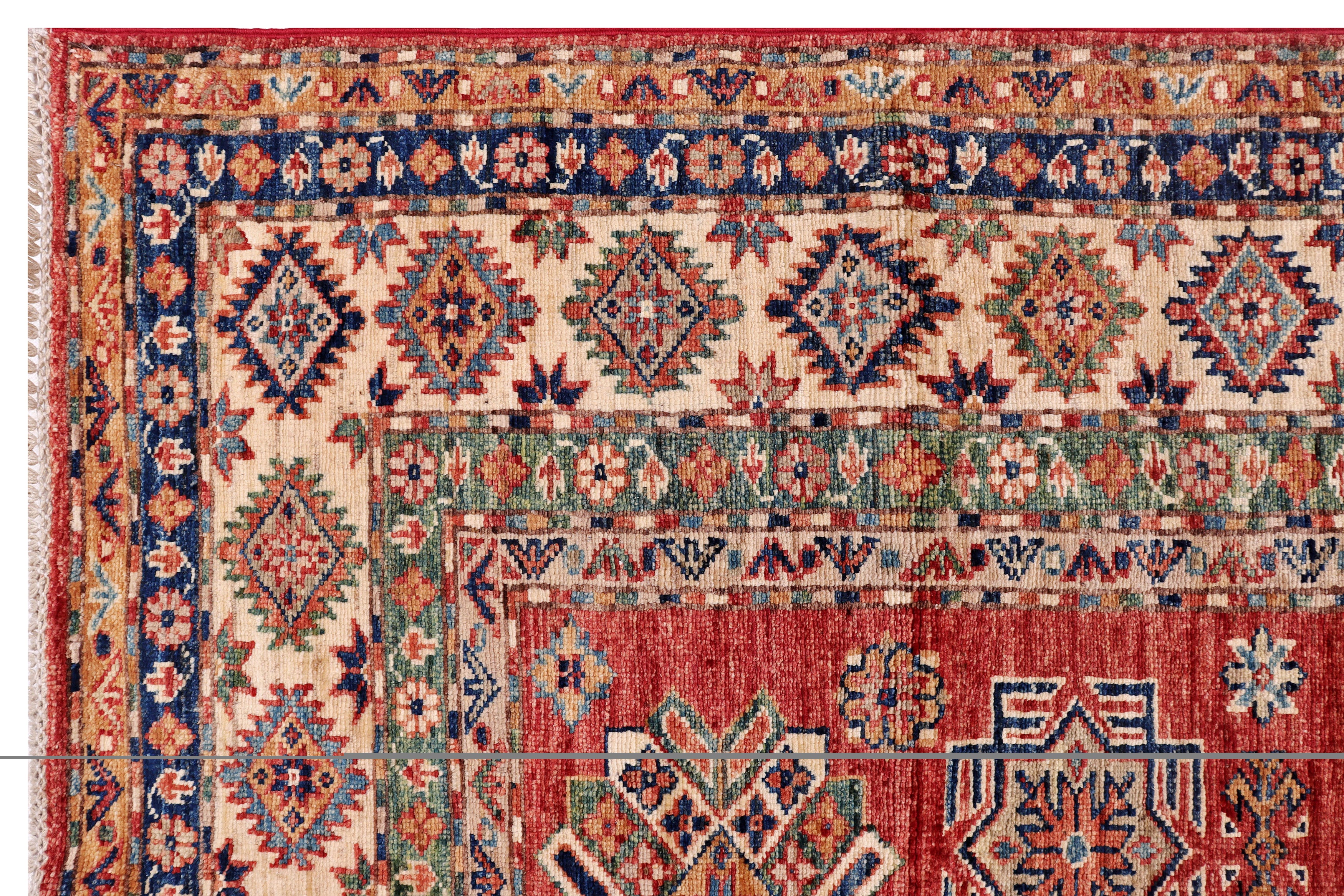 Supreme Kazak Red Rug PC 54363 - 2.45m X 1.67m
