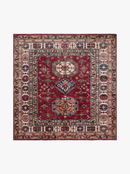Supreme Kazak Red Rug PC 55317 - 1.52m X 1.52m