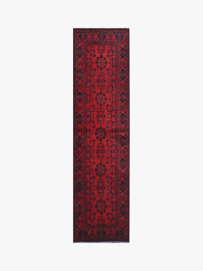 Khal Mohammadi Red Rug PC 56162 - 2.88m X 0.78m