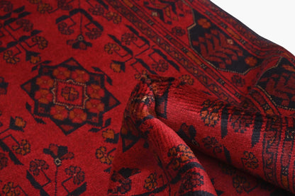 Khal Mohammadi Red Rug PC 56162 - 2.88m X 0.78m