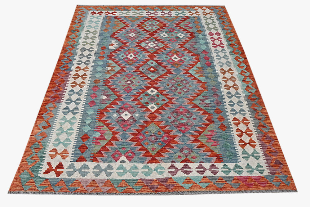 Kelim Multi Rug PC 57212 - 1.75m X 1.27m