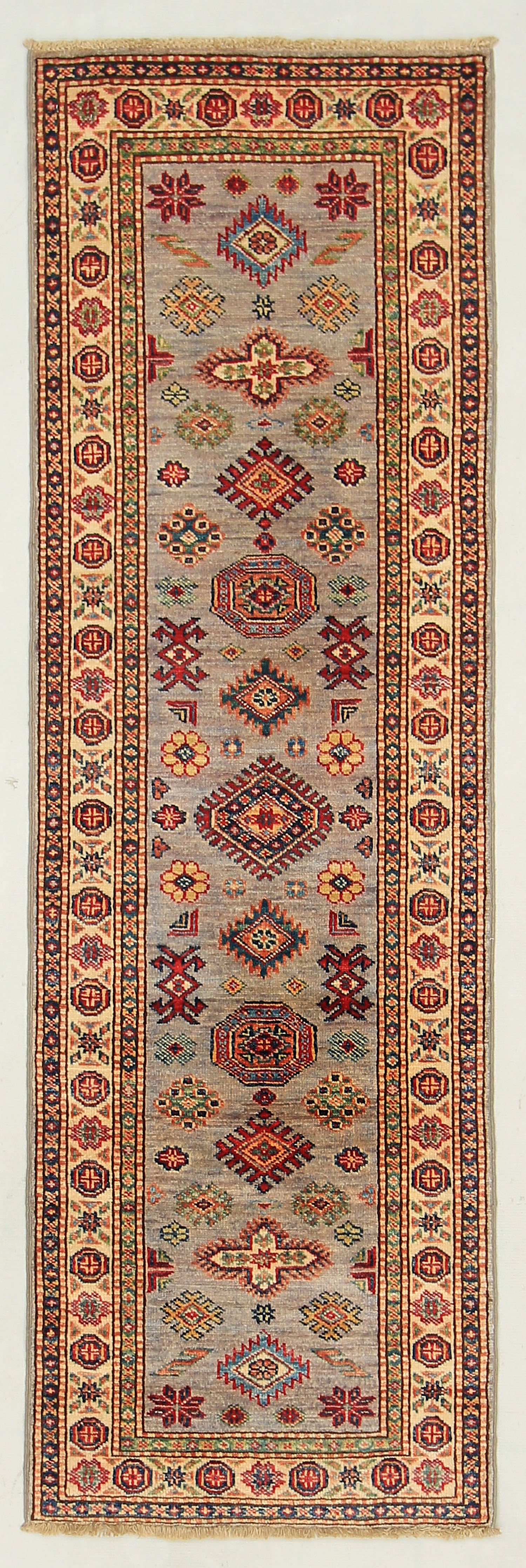 Supreme Kazak Grey Rug PC 54557 - 1.82m X 0.58m
