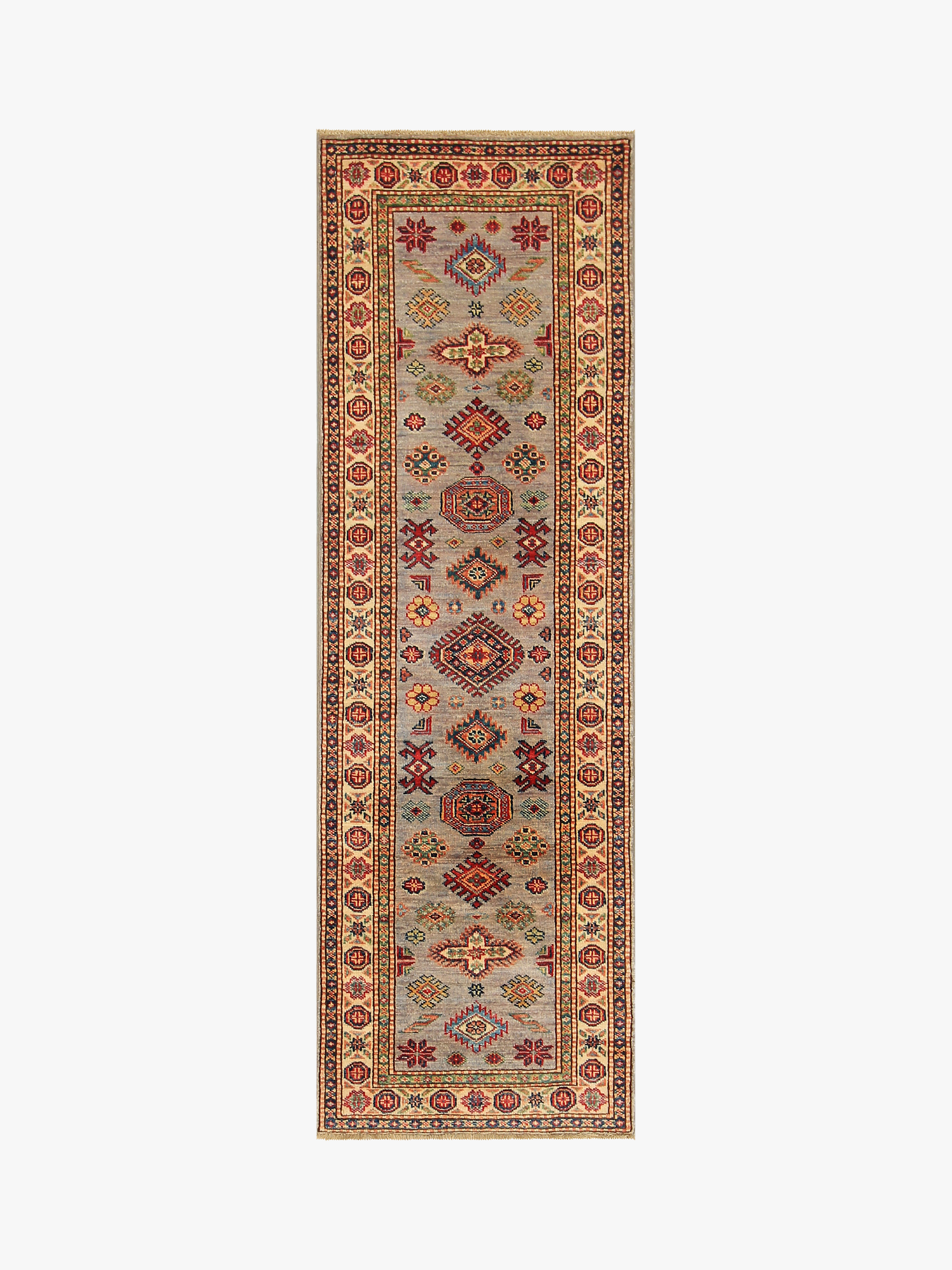 Supreme Kazak Grey Rug PC 54557 - 1.82m X 0.58m