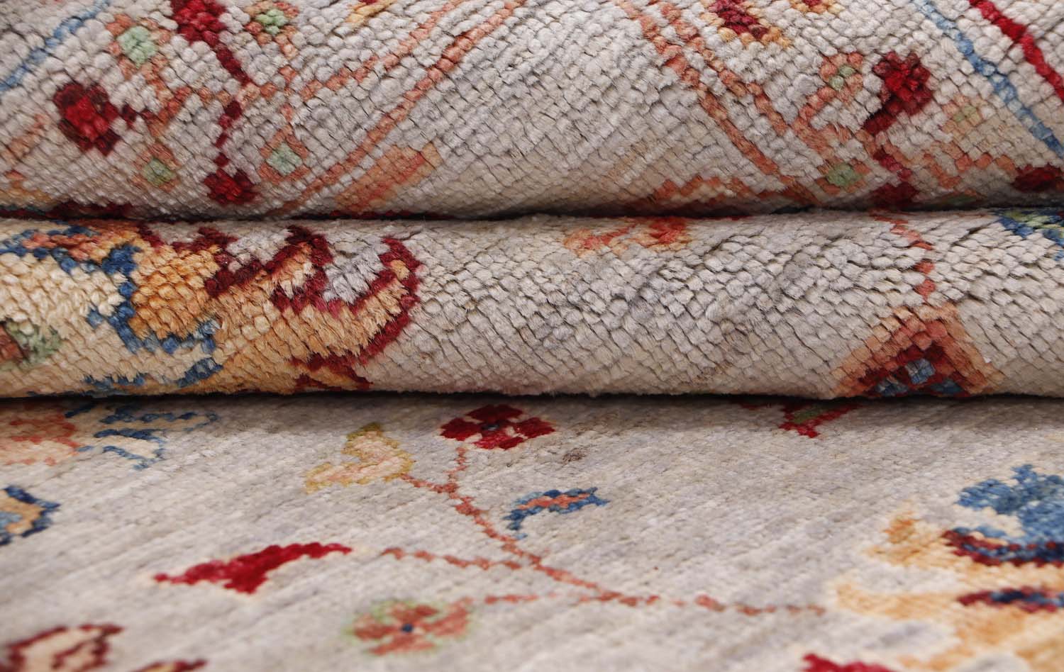 Sultani Grey Rug PC 56639 - 2.62m X 1.66m