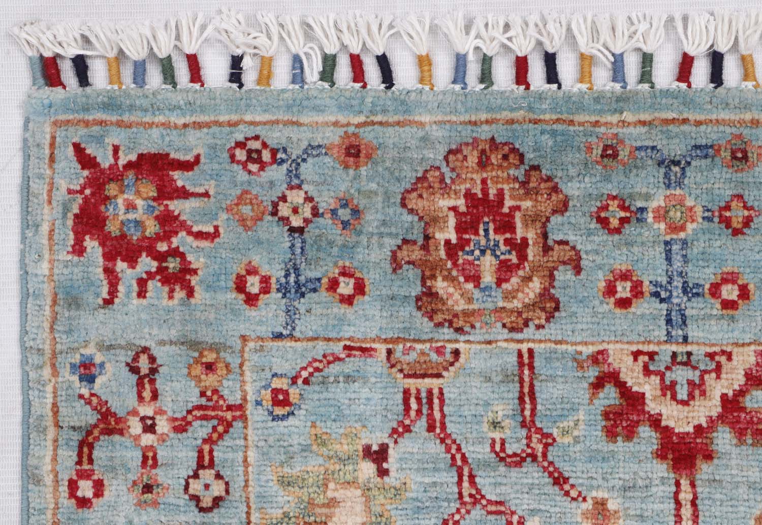 Sultani Aqua Rug PC 56781 - 2.43m X 0.69m