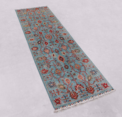 Sultani Aqua Rug PC 56782 - 2.43m X 0.73m