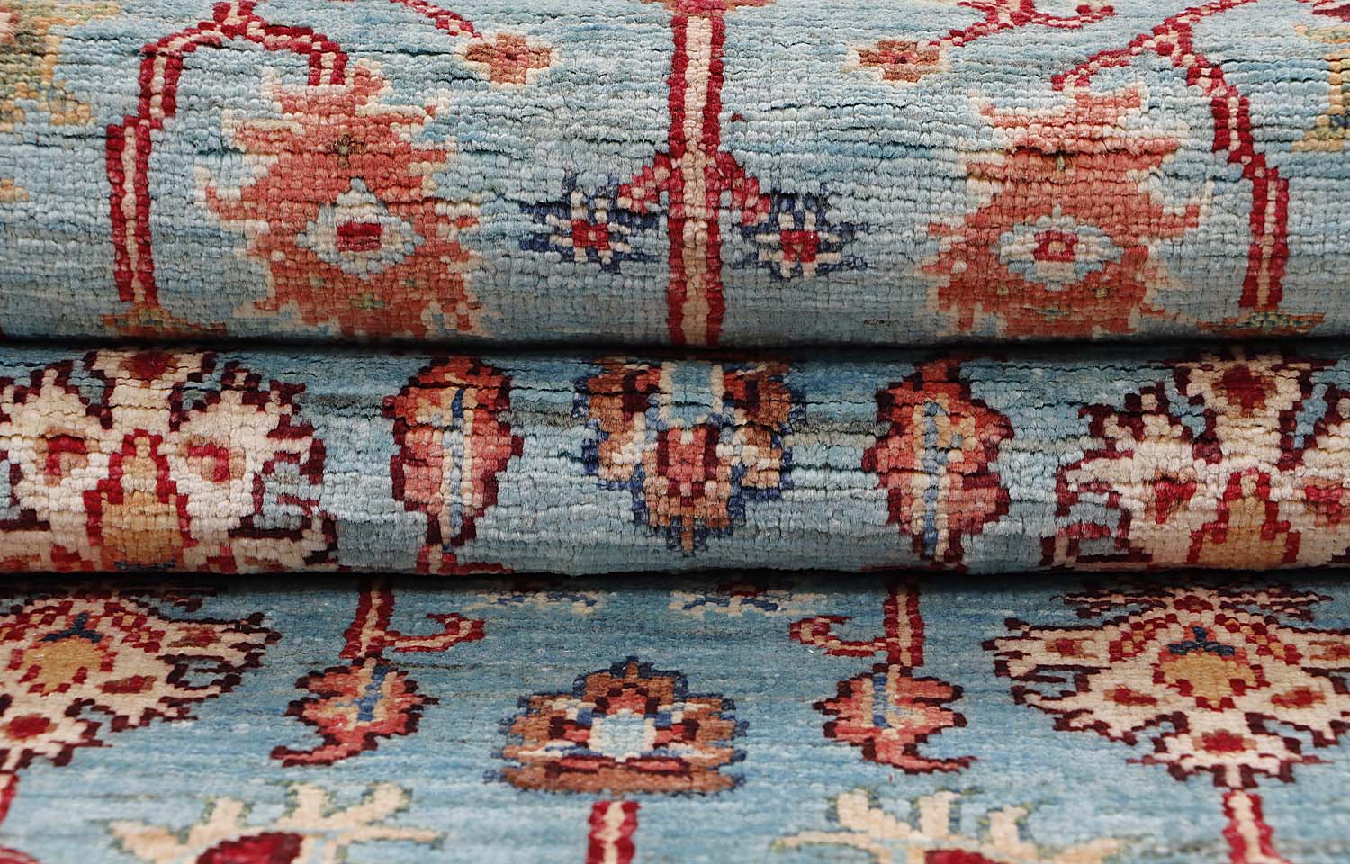 Sultani Aqua Rug PC 56782 - 2.43m X 0.73m