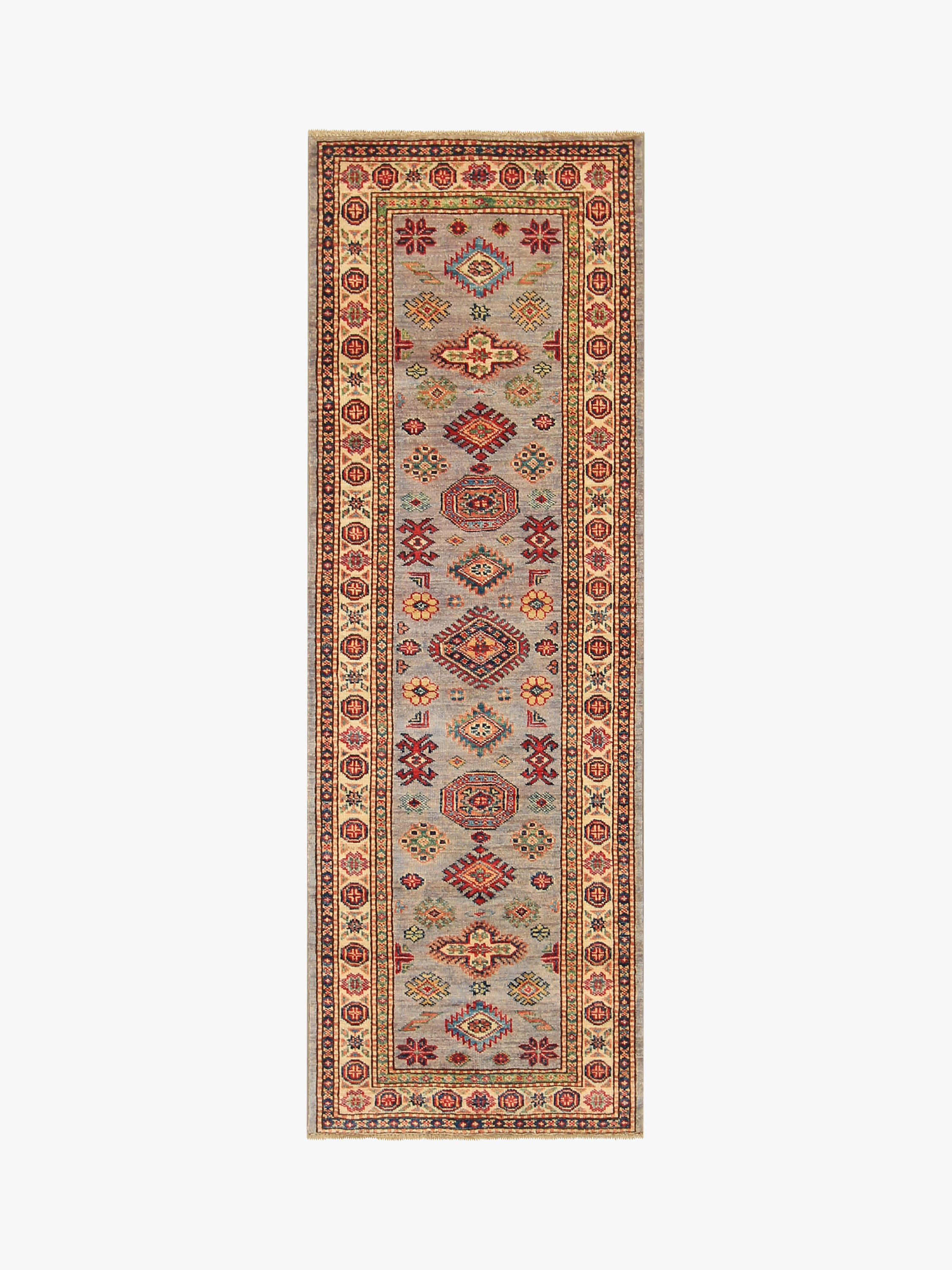 Supreme Kazak Grey Rug PC 54556 - 1.81m X 0.62m