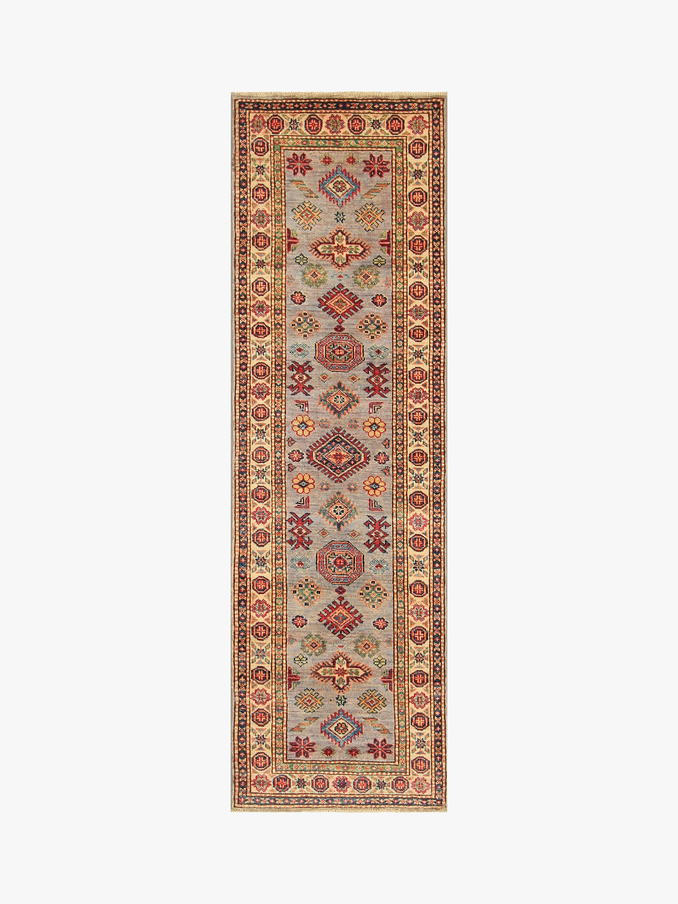 Supreme Kazak Grey Rug PC 54558 - 1.81m X 0.57m