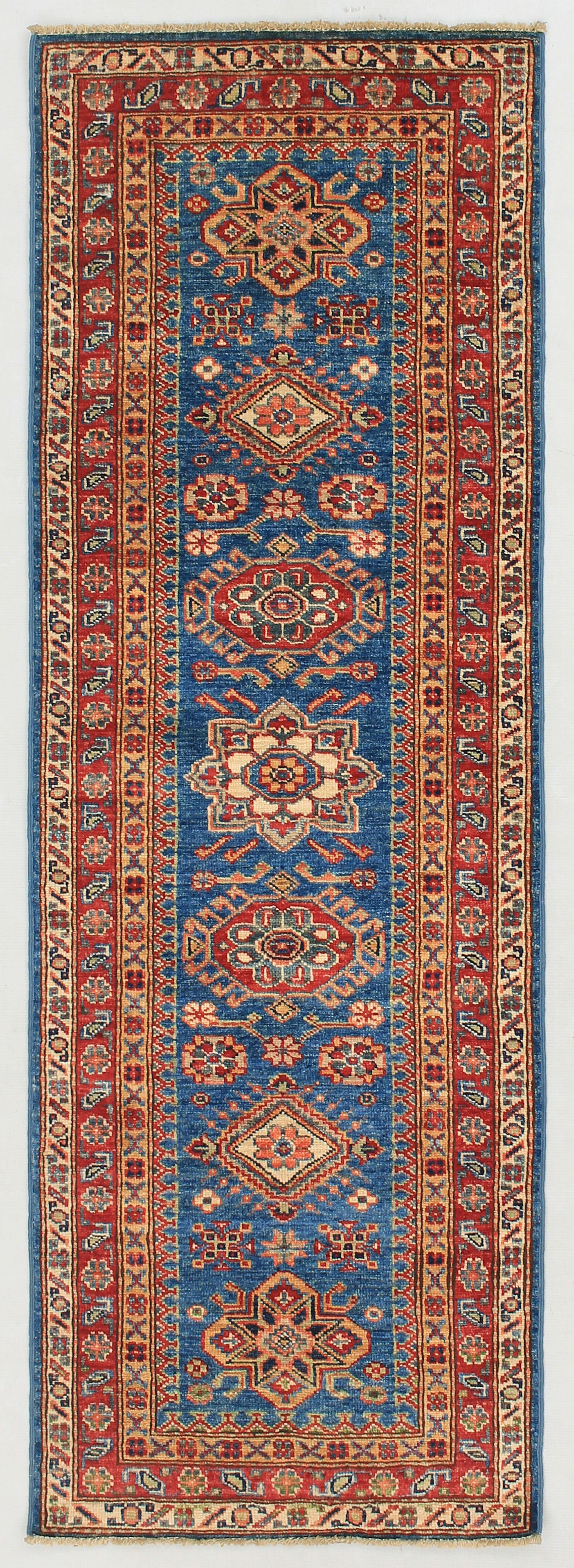Supreme Kazak Blue Rug PC 54561 - 1.80m X 0.63m
