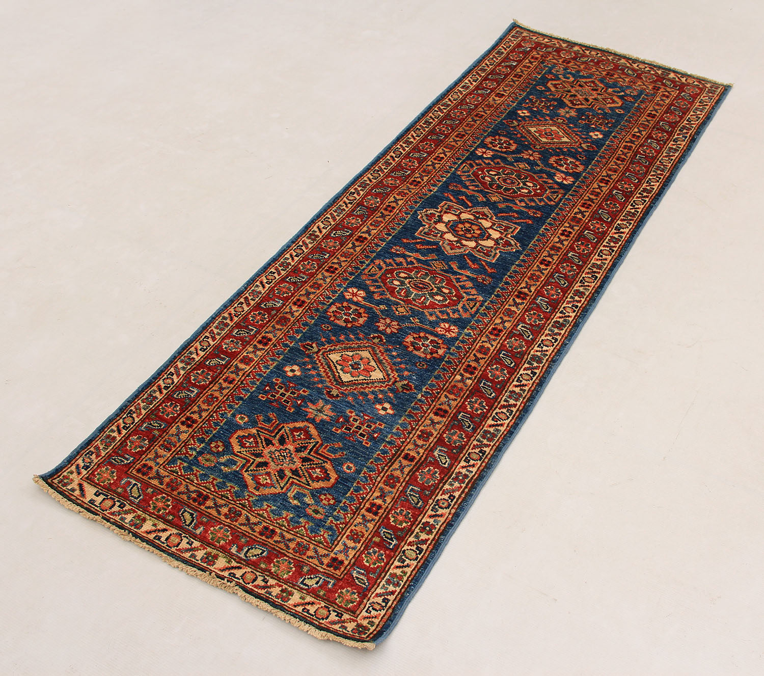 Supreme Kazak Blue Rug PC 54561 - 1.80m X 0.63m