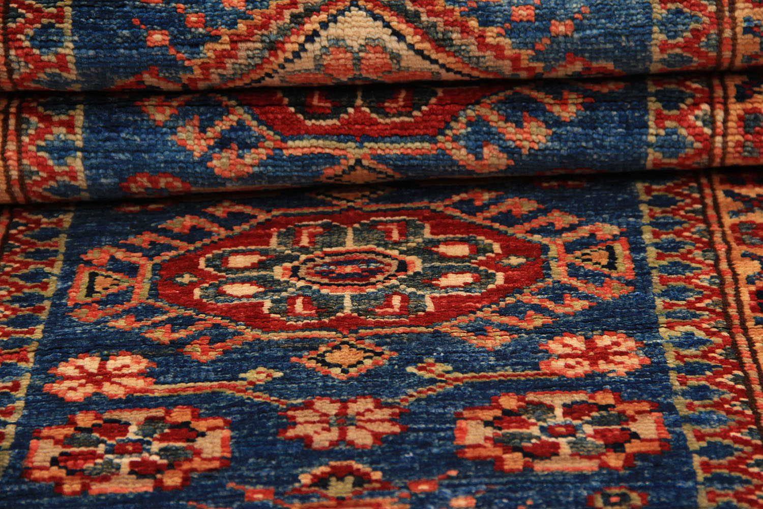 Supreme Kazak Blue Rug PC 54561 - 1.80m X 0.63m