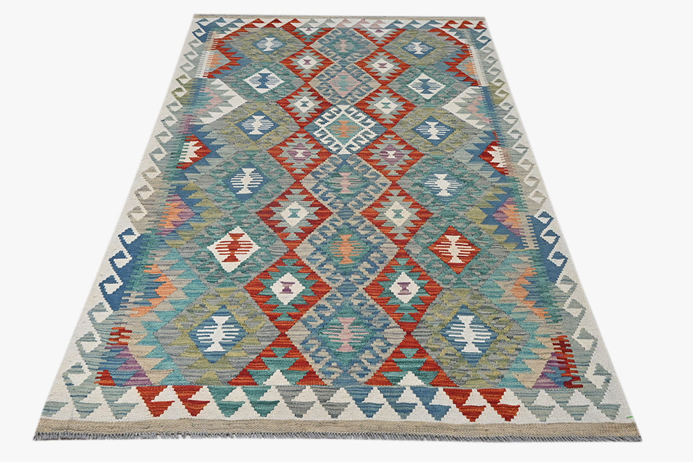 Kelim Multi Rug PC 57219 - 1.24m X 0.81m