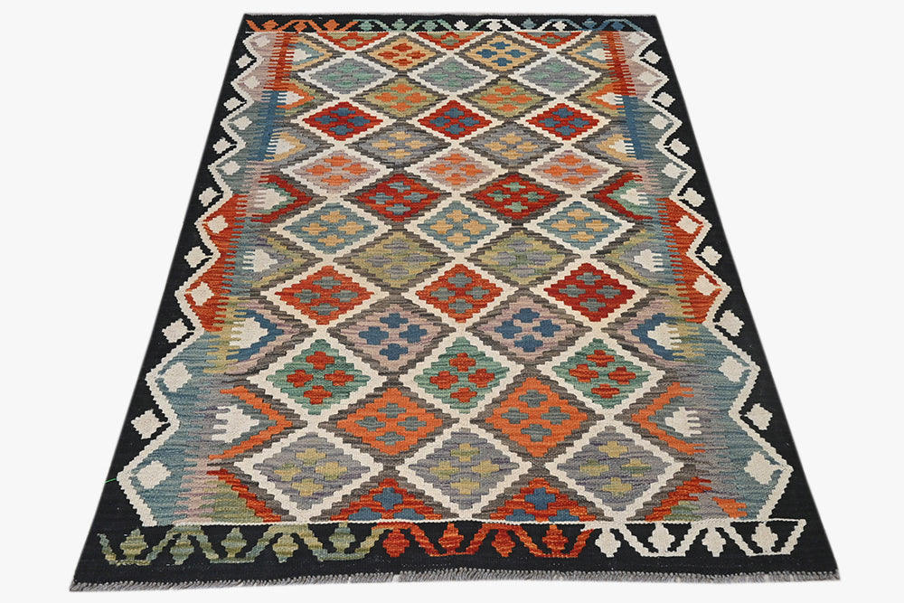 Kelim Multi Rug PC 57220 - 1.43m X 1.02m