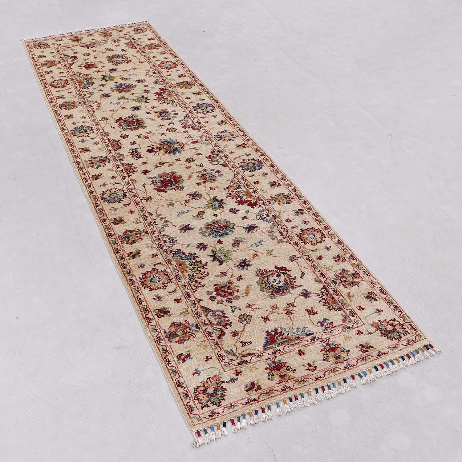 Sultani Ivory Rug PC 56698 - 2.43m X 0.71m