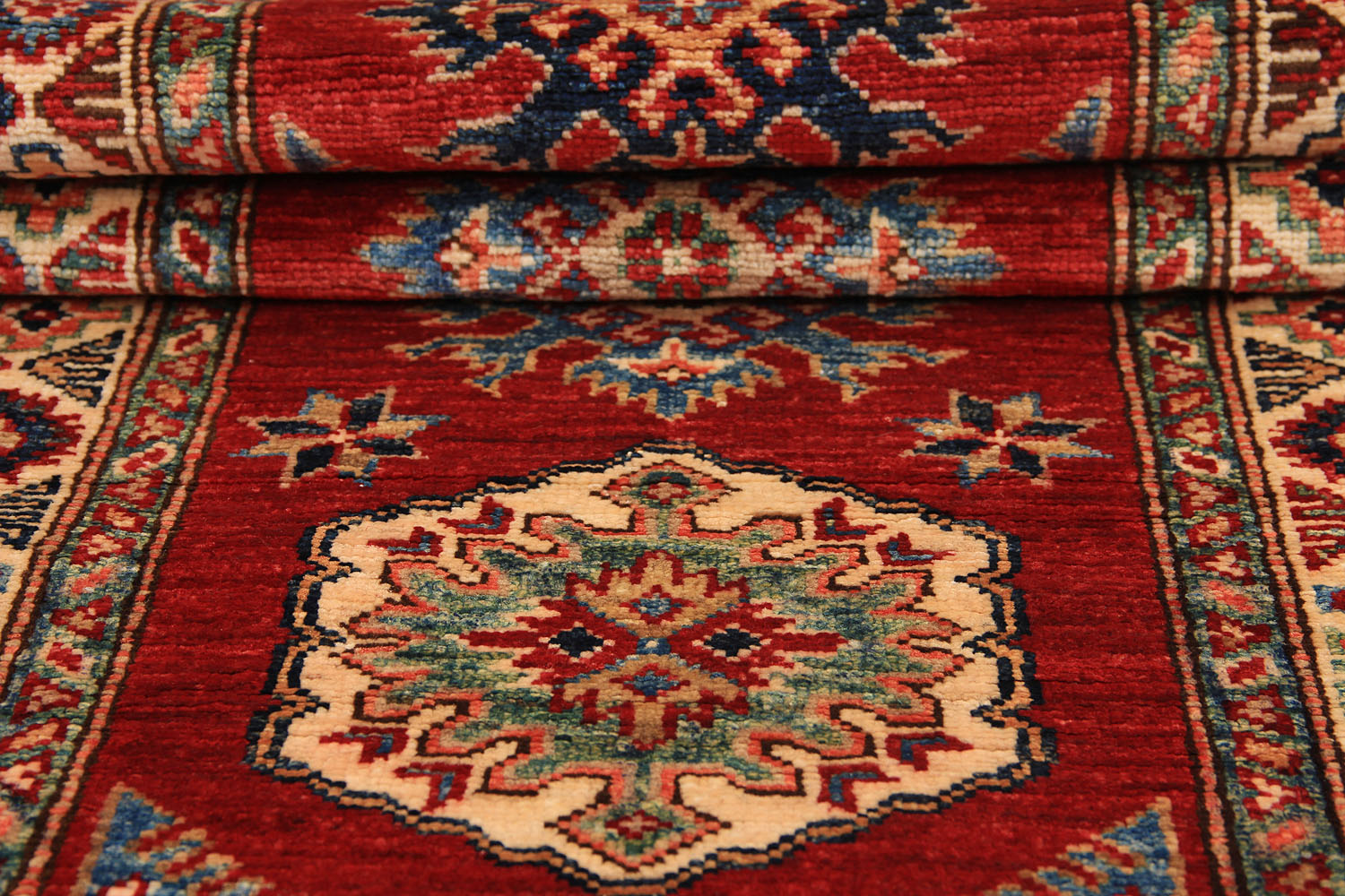 Supreme Kazak Red Rug PC 54565 - 1.88m X 0.60m