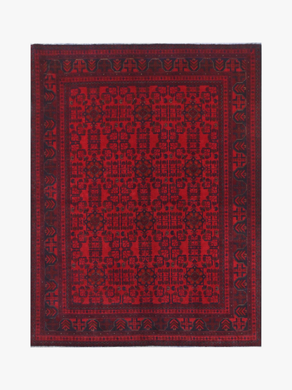 Khal Mohammadi Red Rug PC 57744 - 2.27m X 1.69m