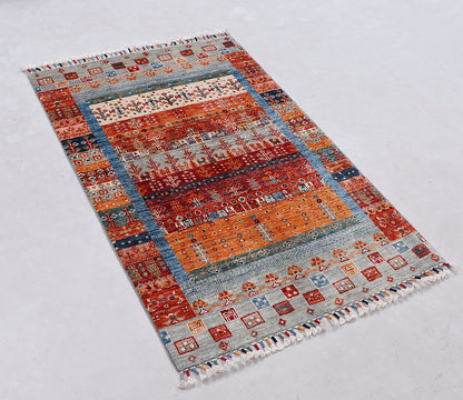 Loribaft Multi Rug PC 56909 - 1.26m X 0.81m