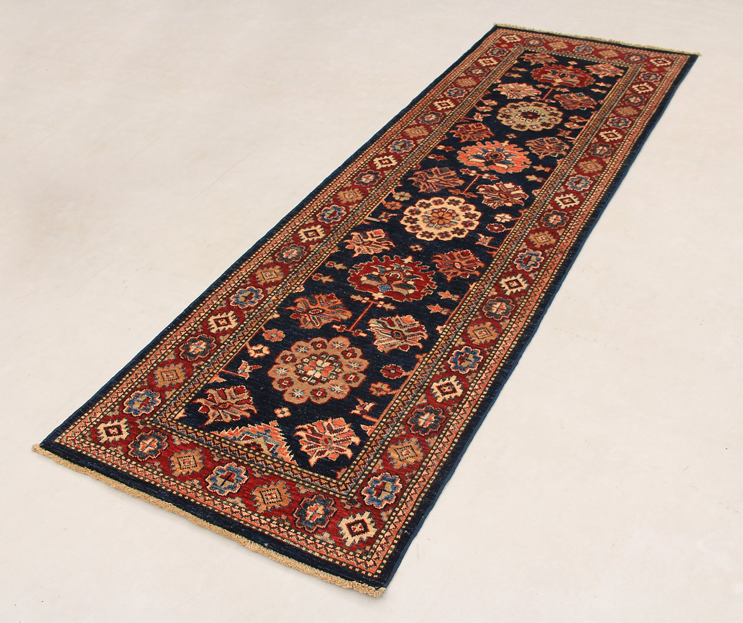 Supreme Kazak Blue Rug PC 54579 - 2.31m X 0.74m