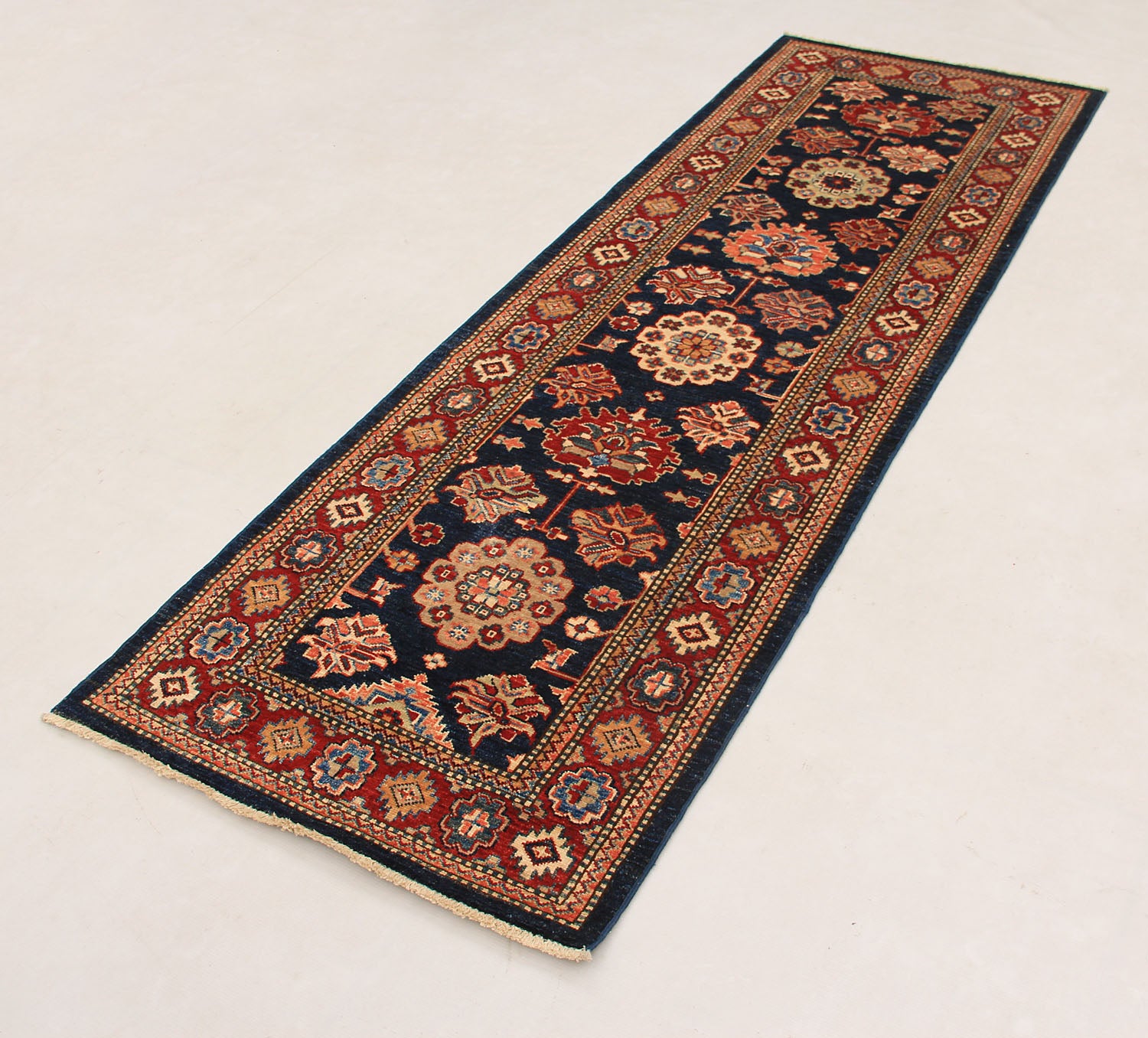 Supreme Kazak Blue Rug PC 54580 - 2.31m X 0.76m