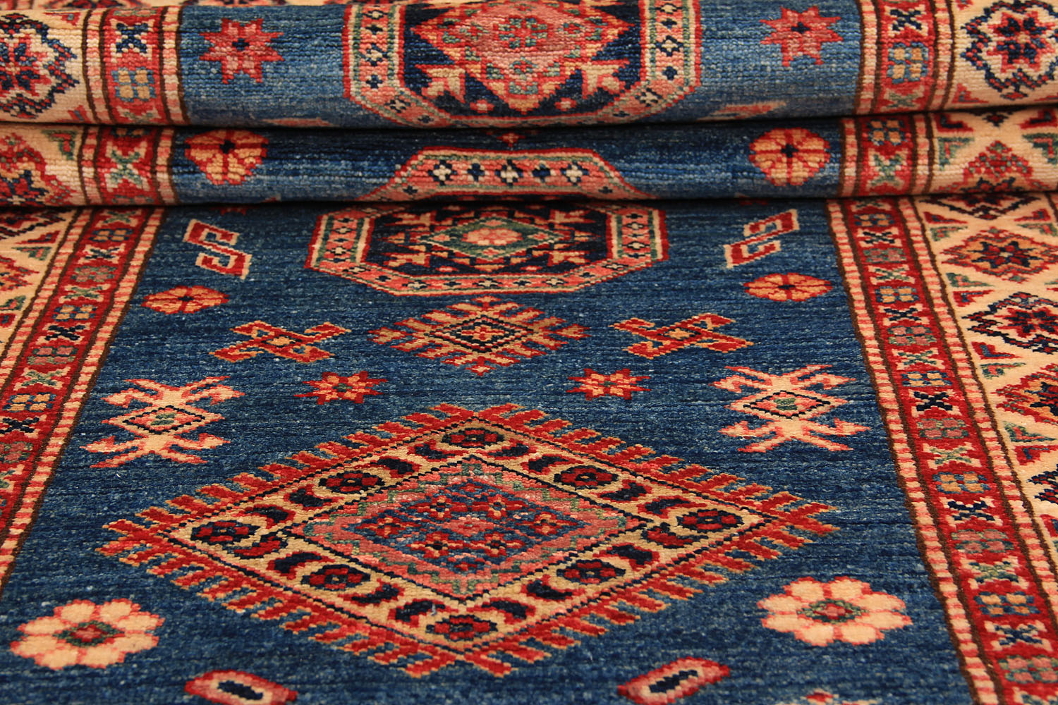 Supreme Kazak Blue Rug PC 54597 - 2.84m X 0.80m