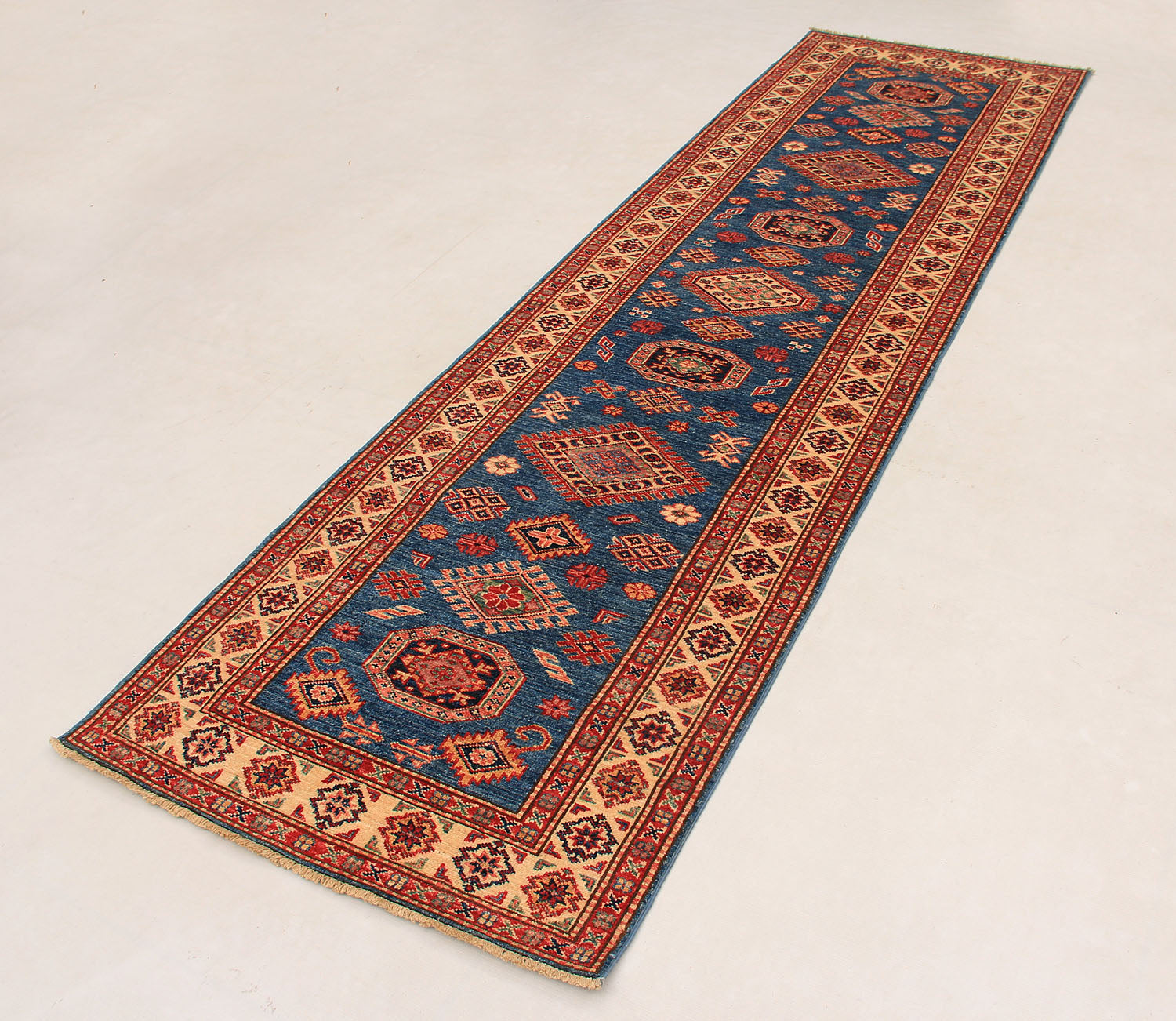 Supreme Kazak Blue Rug PC 54594 - 2.86m X 0.82m