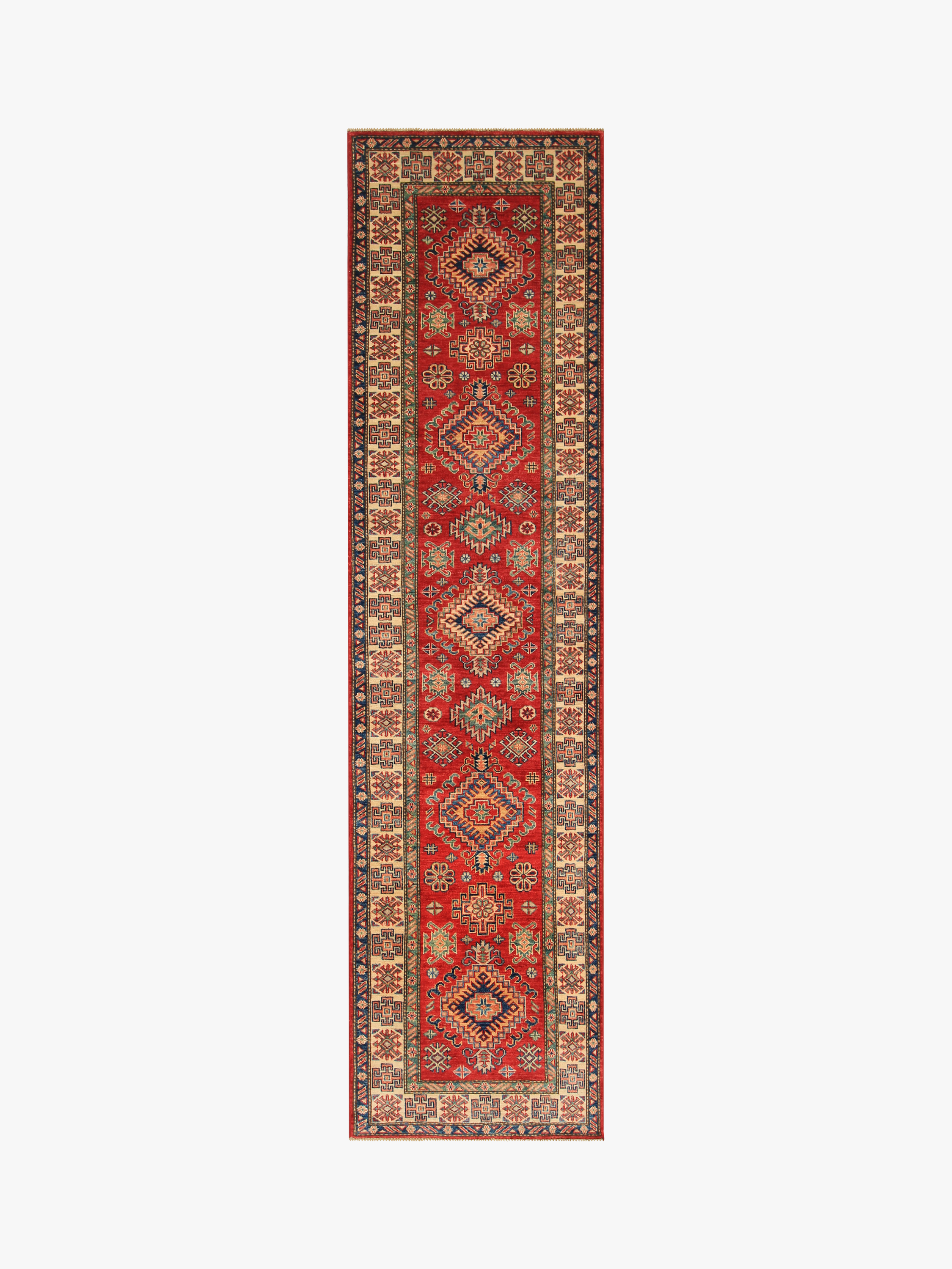 Supreme Kazak Red Rug PC 54592 - 2.95m X 0.79m