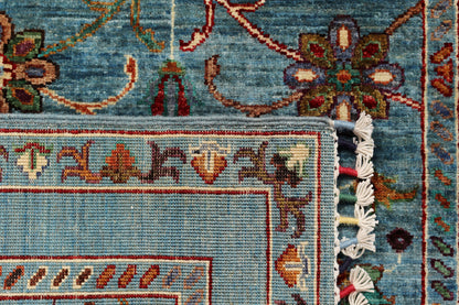 Sultani Blue Rug PC 54029 - 1.26m X 0.83m