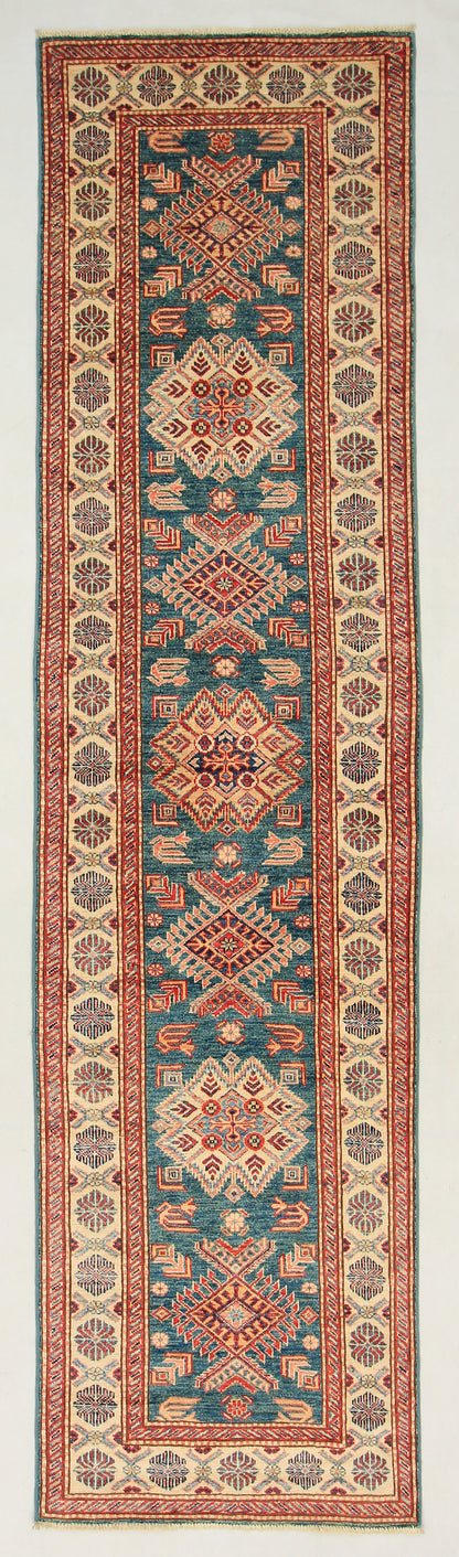 Supreme Kazak Green Rug PC 54587 - 2.94m X 0.79m