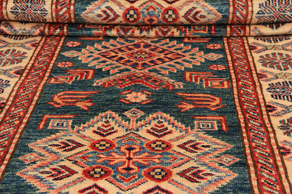 Supreme Kazak Green Rug PC 54587 - 2.94m X 0.79m