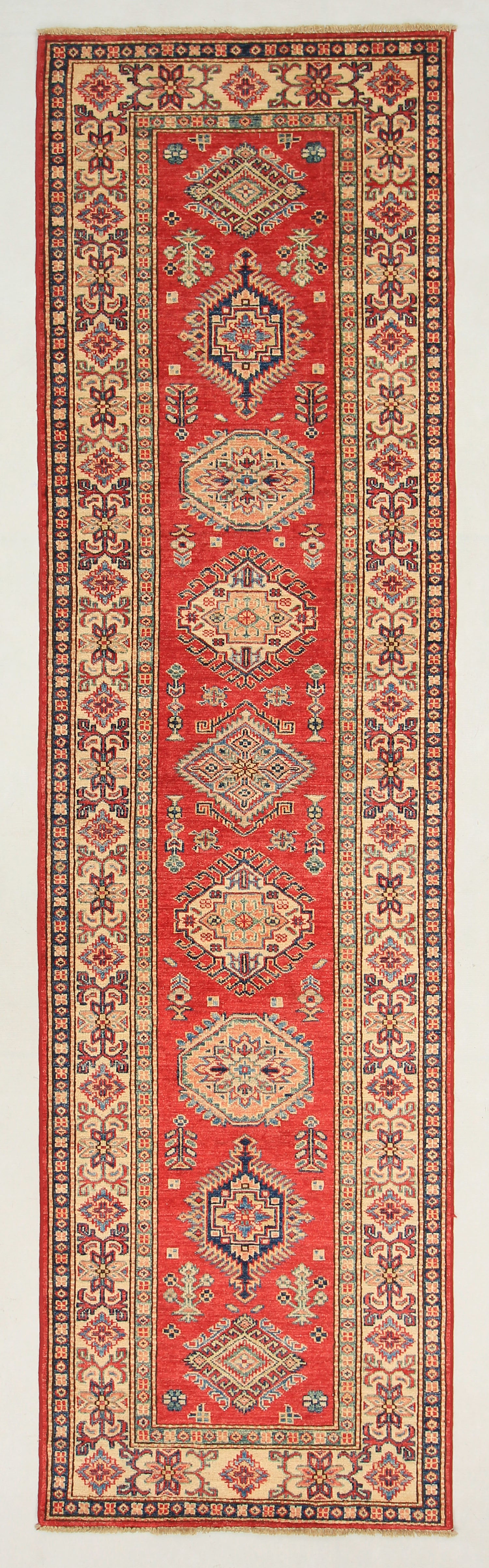 Supreme Kazak Red Rug PC 54598 - 2.96m X 0.84m