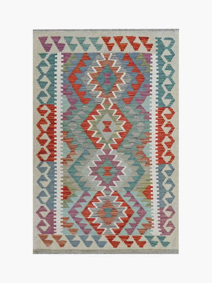 Kelim Multi Rug PC 57252 - 1.25m X 0.80m