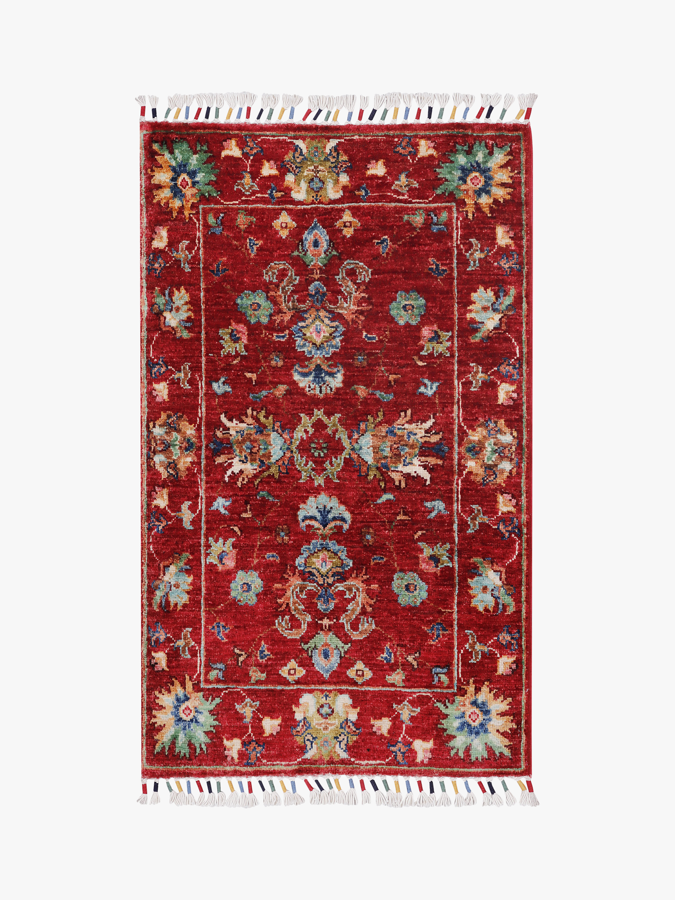 Sultani Red Rug PC 56685 - 0.95m X 0.58m