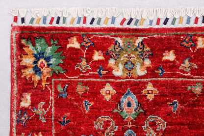 Sultani Red Rug PC 56685 - 0.95m X 0.58m