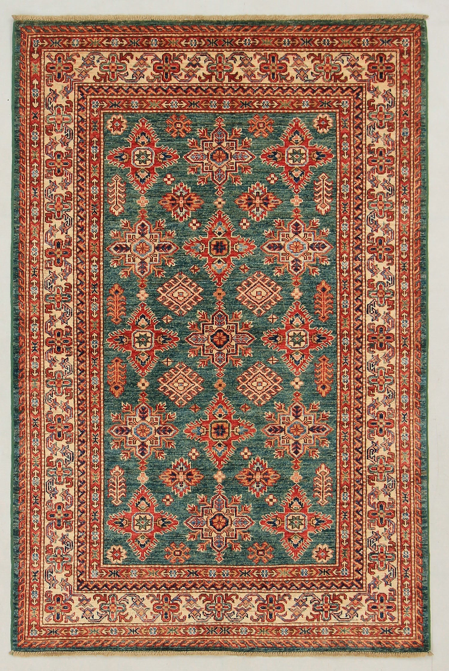 Supreme Kazak Green Rug PC 54503 - 1.83m X 1.23m