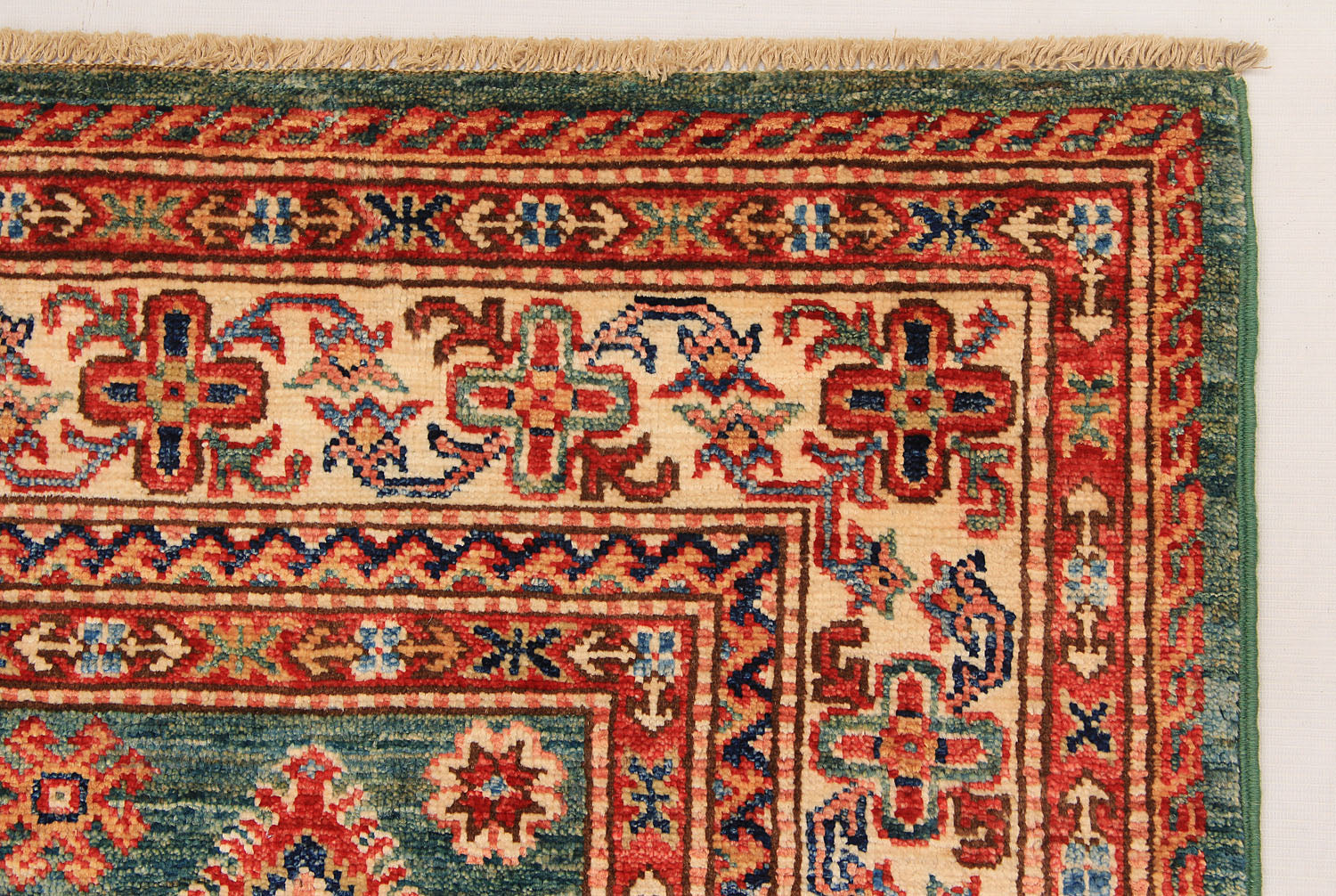 Supreme Kazak Green Rug PC 54503 - 1.83m X 1.23m
