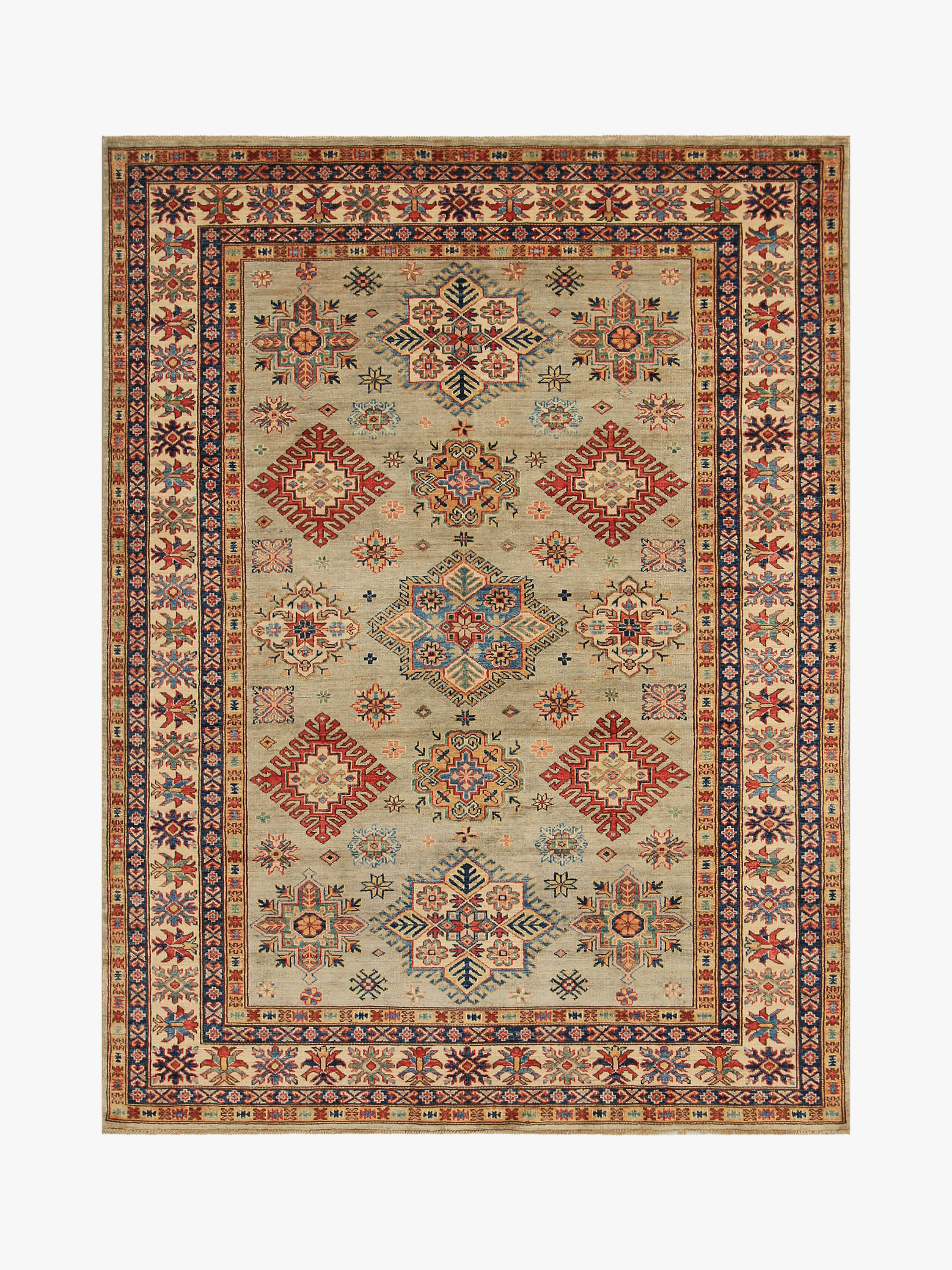 Supreme Kazak Grey Rug PC 54533 - 2.31m X 1.77m