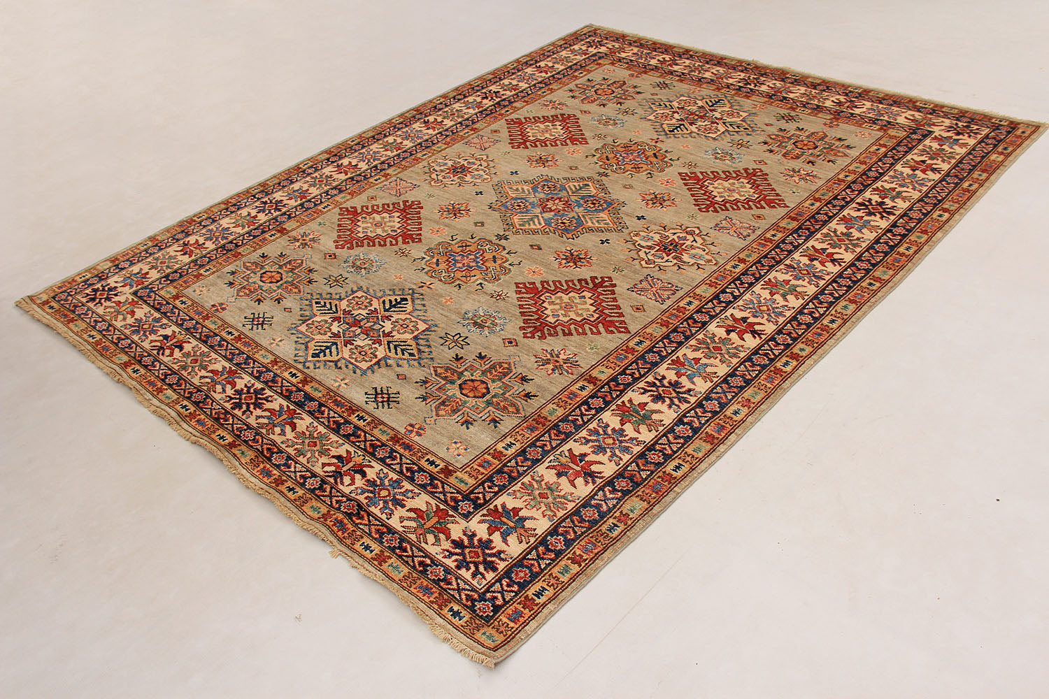 Supreme Kazak Grey Rug PC 54533 - 2.31m X 1.77m