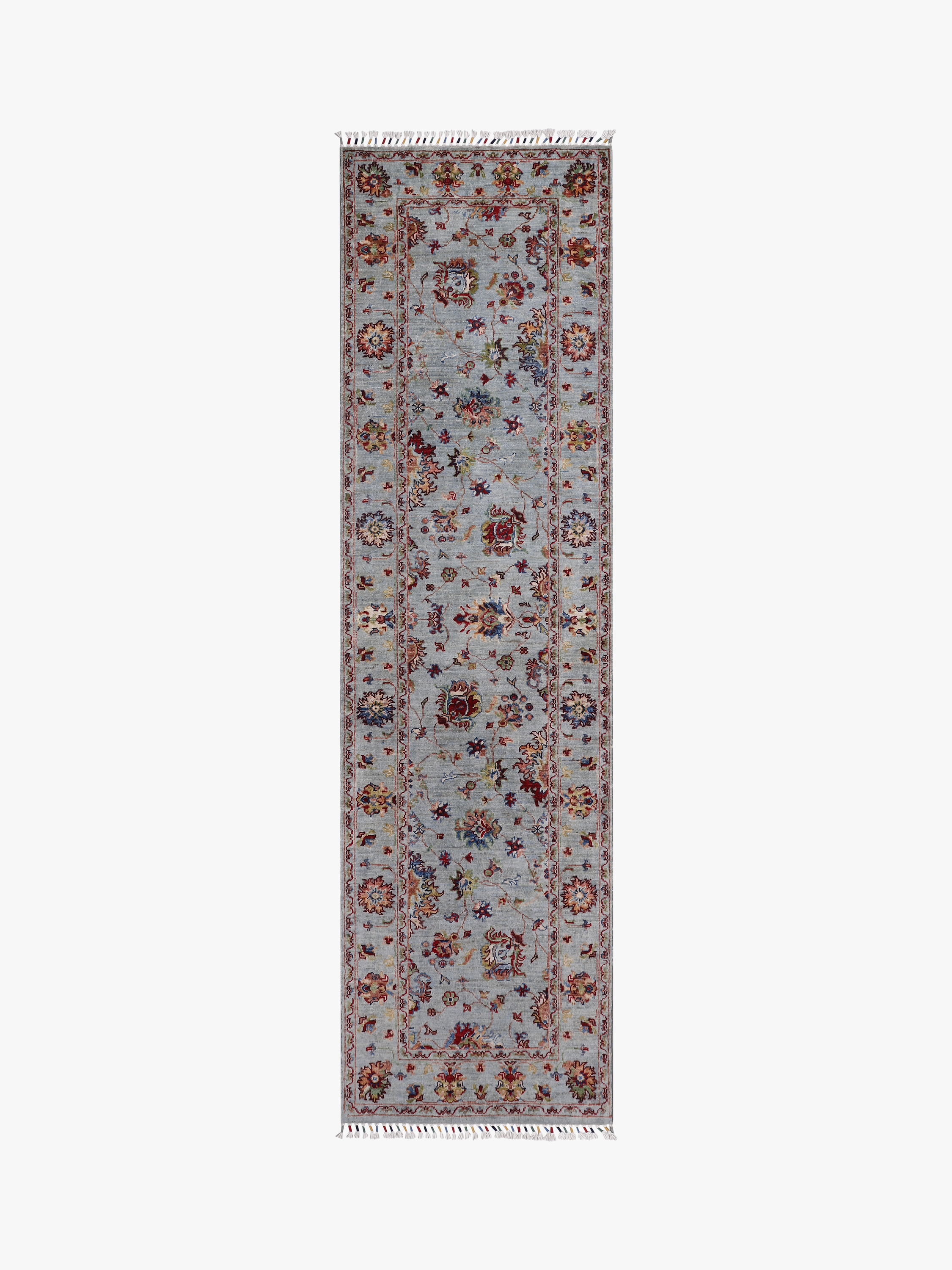 Sultani Blue Rug PC 56938 - 2.44m X 0.69m