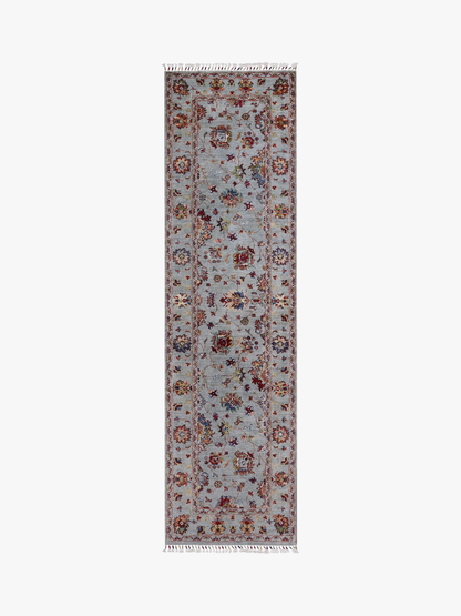 Sultani Blue Rug PC 56938 - 2.44m X 0.69m