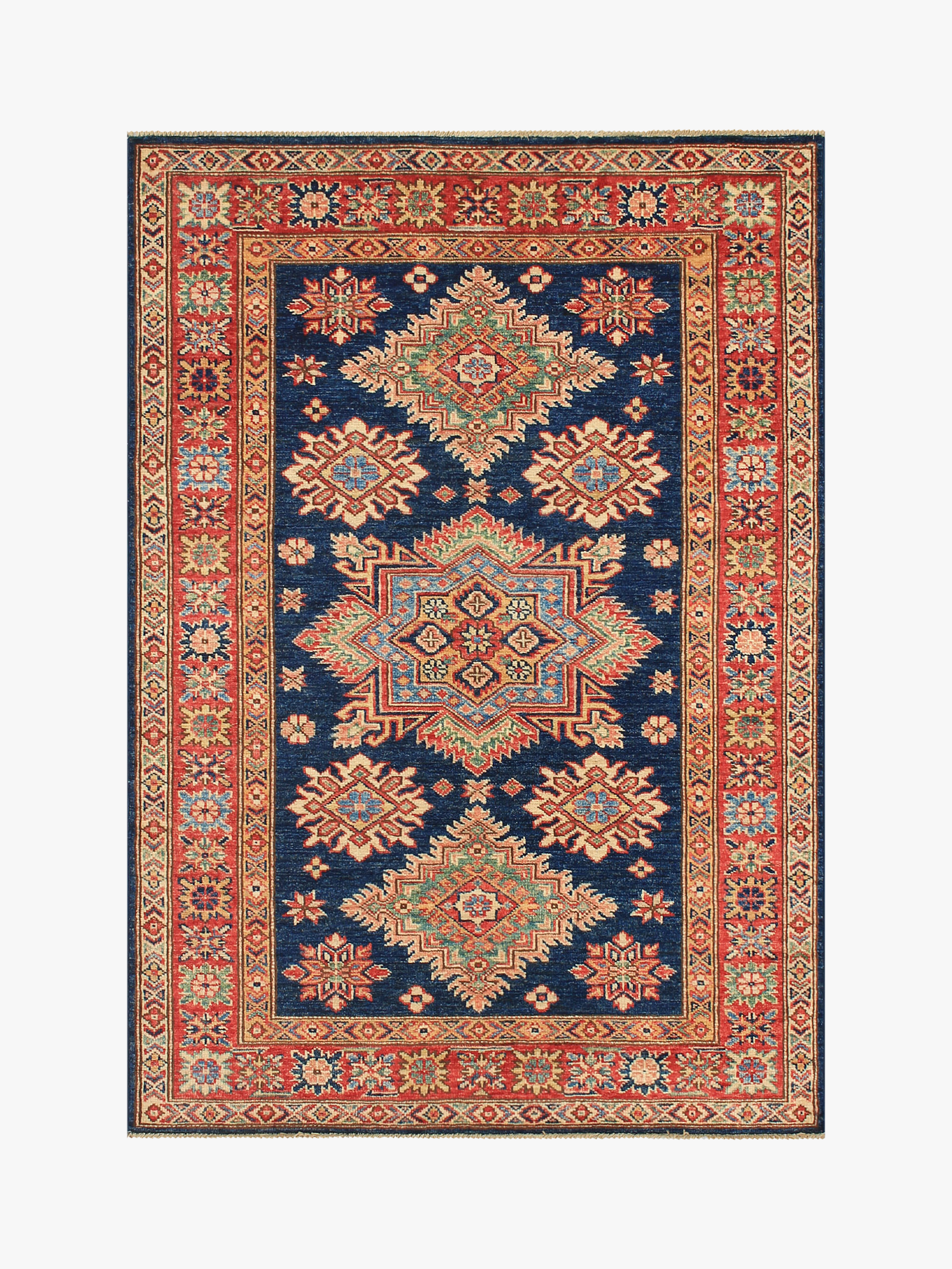 Supreme Kazak Blue Rug PC 54462 - 1.52m X 1.08m