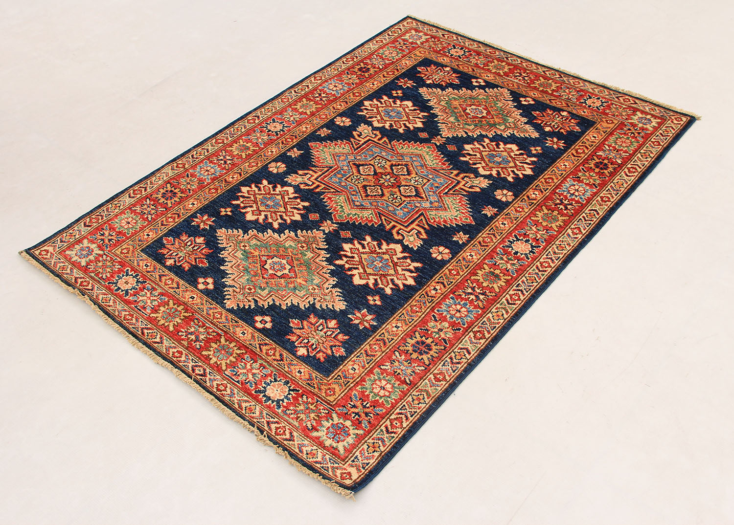 Supreme Kazak Blue Rug PC 54462 - 1.52m X 1.08m