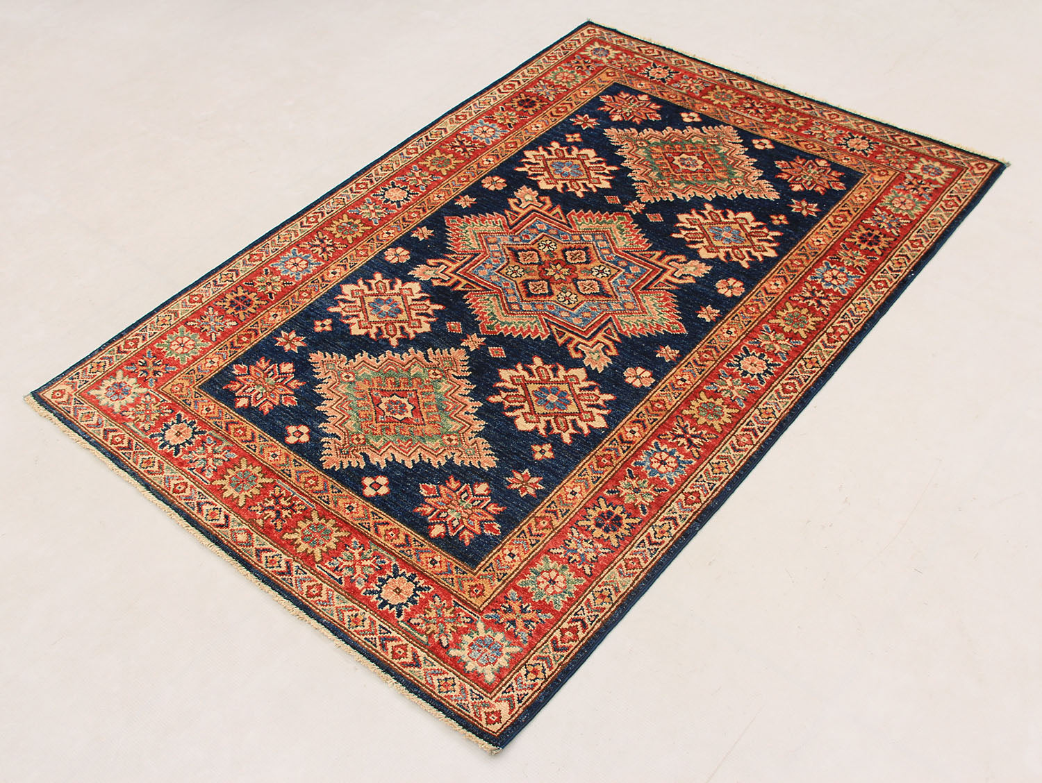 Supreme Kazak Blue Rug PC 54469 - 1.52m X 1.02m