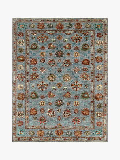 Sultani Blue Rug PC 55852 - 1.98m X 1.55m