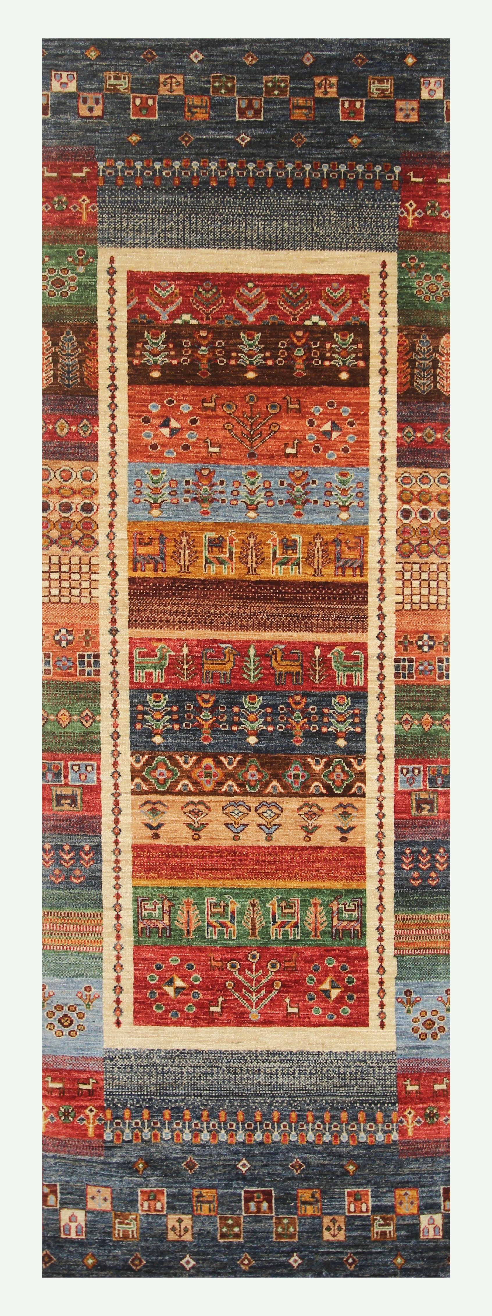 Loribaft Multi Rug PC 55838 - 2.45m X 0.82m