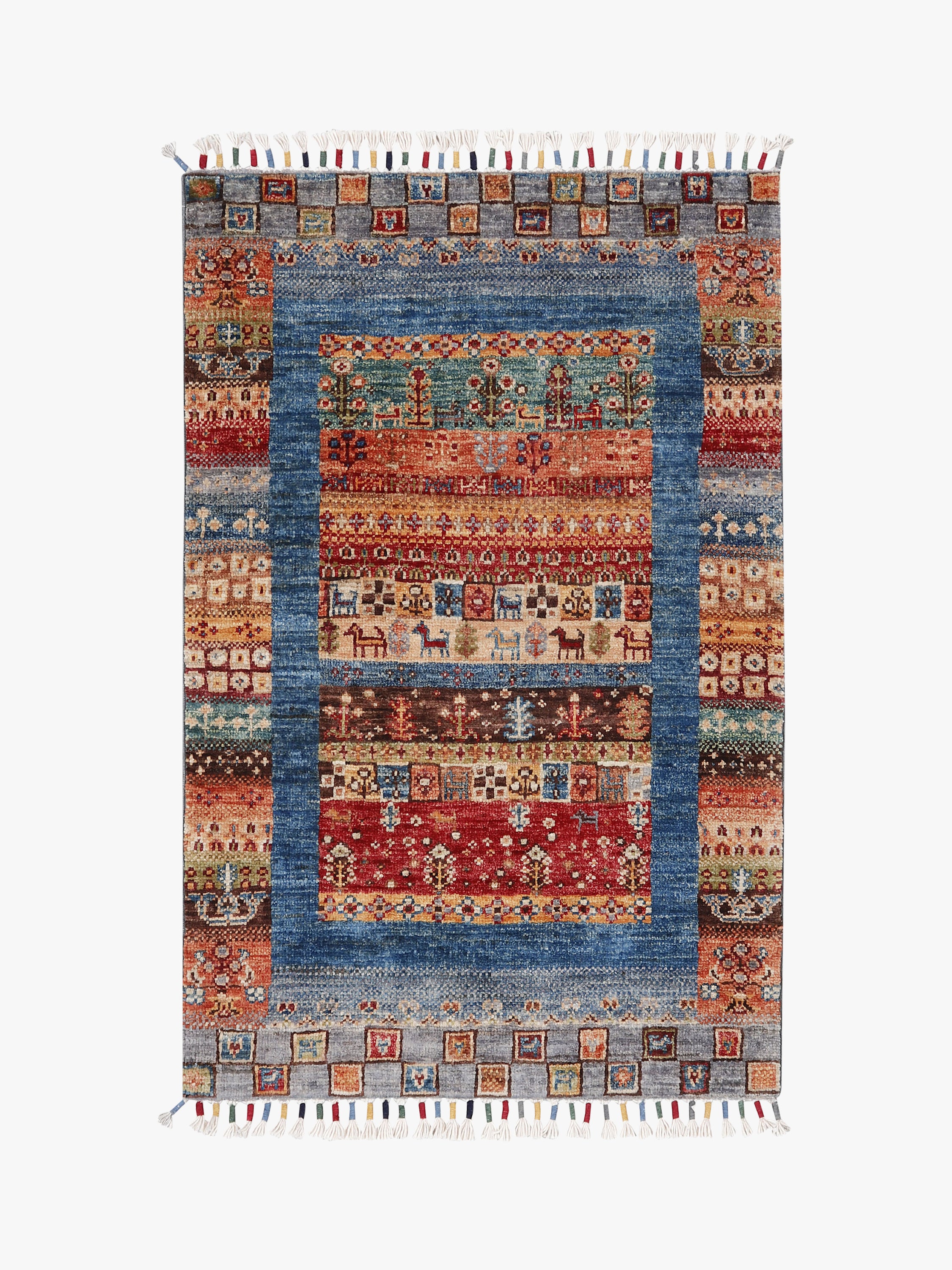 Loribaft Multi Rug PC 57691 - 0.92m X 0.61m