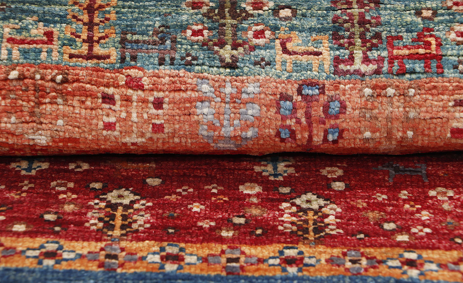 Loribaft Multi Rug PC 57691 - 0.92m X 0.61m